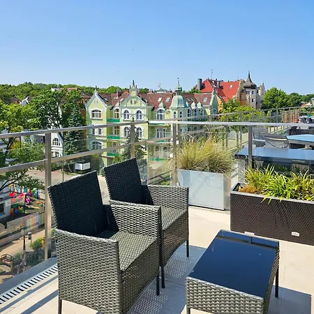 Visit Baltic - Kormoran Z Tarasem Lägenhet